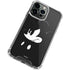 Disney Mickey Mouse Black and White iPhone 14 Pro Clear Case