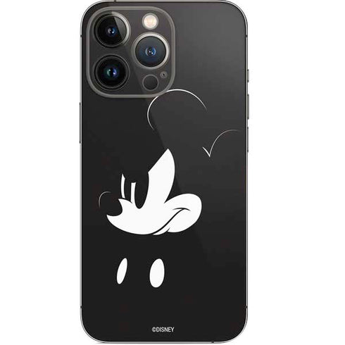 Disney Mickey Mouse Black and White iPhone 14 Pro Skin