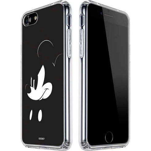 Disney Mickey Mouse Black and White iPhone SE (2nd & 3rd Gen) Clear Case