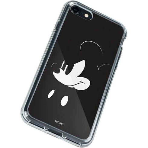 Disney Mickey Mouse Black and White iPhone SE (2nd & 3rd Gen) Clear Case