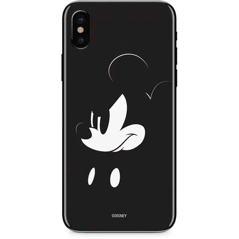 Disney Mickey Mouse Black and White iPhone X Skin