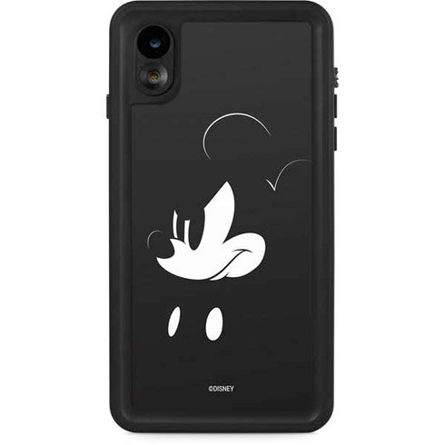 Disney Mickey Mouse Black and White iPhone XR Waterproof Case
