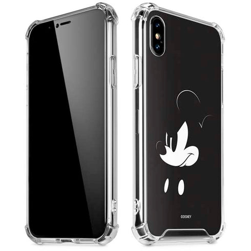 Disney Mickey Mouse Black and White iPhone XS Max Clear Case