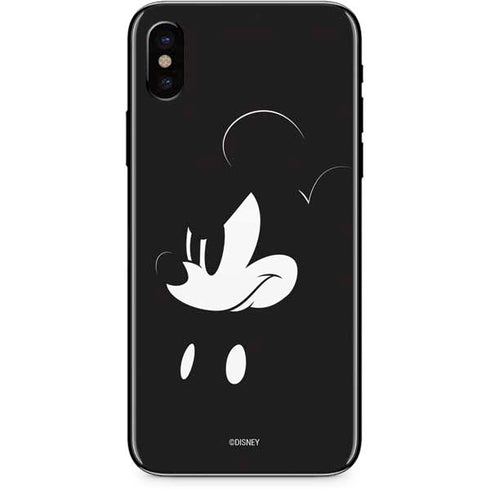 Disney Mickey Mouse Black and White iPhone XS Skin