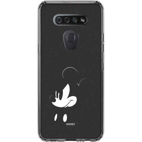 Disney Mickey Mouse Black and White LG K51/Q51 Clear Case