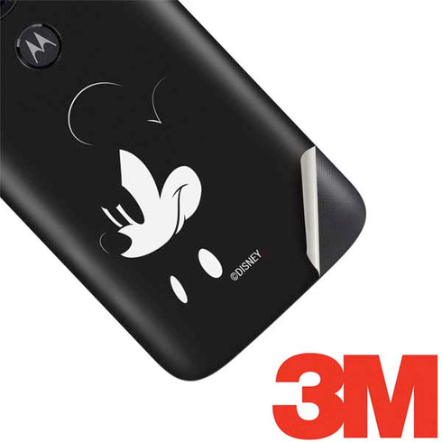 Disney Mickey Mouse Black and White Moto E5 Play Skin
