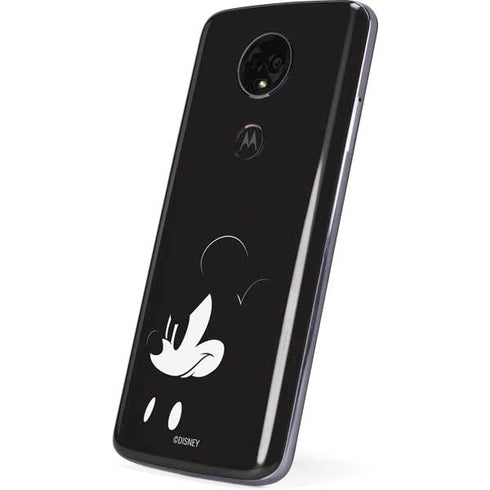 Disney Mickey Mouse Black and White Moto E5 Plus Skin