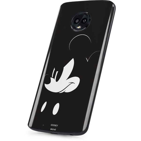 Disney Mickey Mouse Black and White Moto G6 Skin