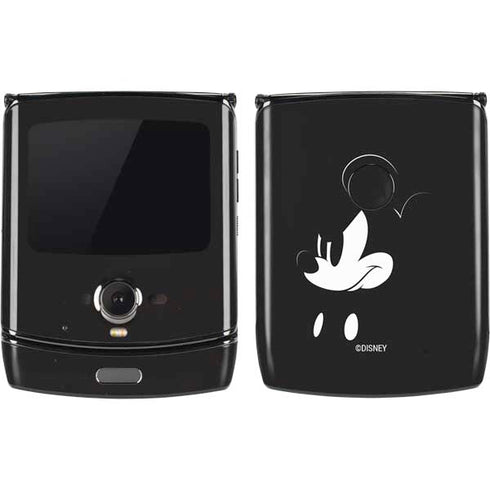 Disney Mickey Mouse Black and White Motorola RAZR Skin