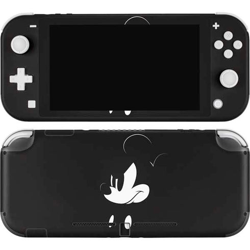 Disney Mickey Mouse Black and White Nintendo Switch Lite Skin