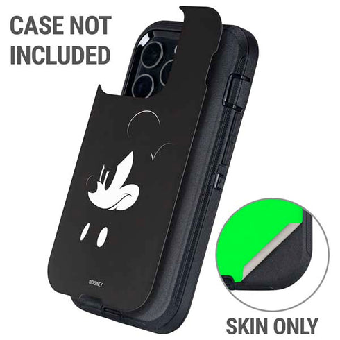 Disney Mickey Mouse Black and White Otterbox Defender iPhone Skin