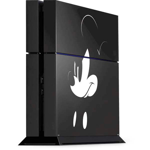 Disney Mickey Mouse Black and White PS4 Console Skin