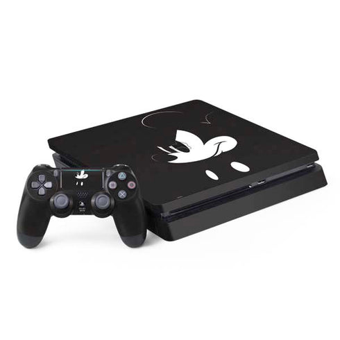 Disney Mickey Mouse Black and White PS4 Slim Bundle Skin