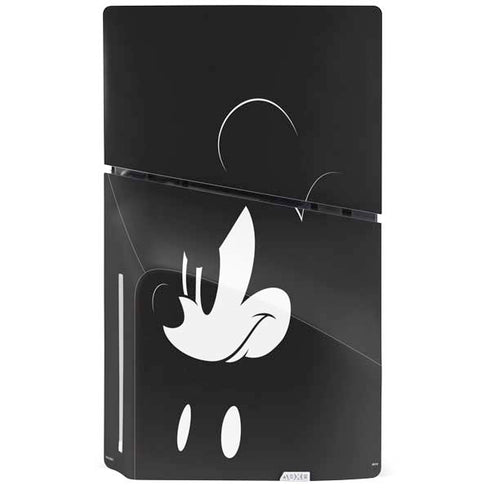 Disney Mickey Mouse Black and White PS5 Slim Disk Console Skin