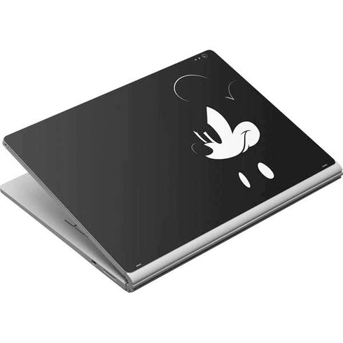 Disney Mickey Mouse Black and White Surface Book Skin