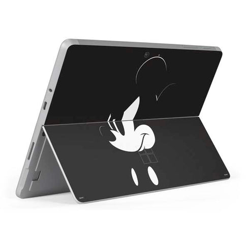 Disney Mickey Mouse Black and White Surface Go Skin