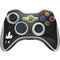 Disney Mickey Mouse Black and White Xbox 360 Wireless Controller Skin