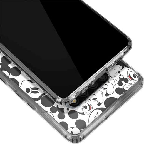 Disney Mickey Mouse Face Pattern LG Stylo 6 Clear Case