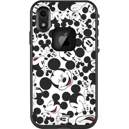 Disney Mickey Mouse Face Pattern LifeProof Fre iPhone Skin