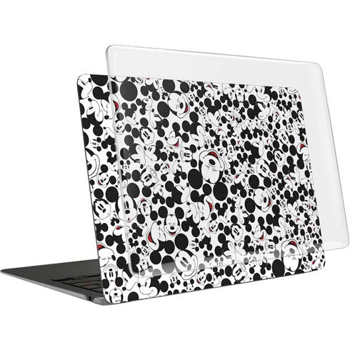 Disney Mickey Mouse Face Pattern MacBook Air 13in M1 (2021) Case plus Skin