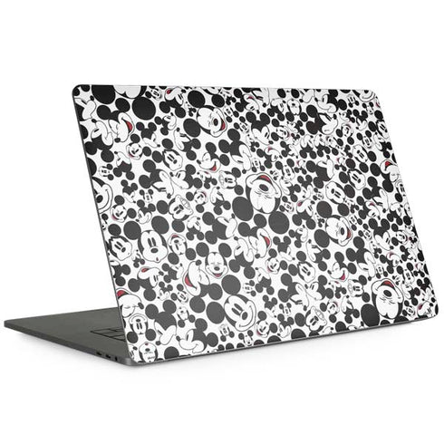 Disney Mickey Mouse Face Pattern Apple MacBook Pro 15-inch Skin
