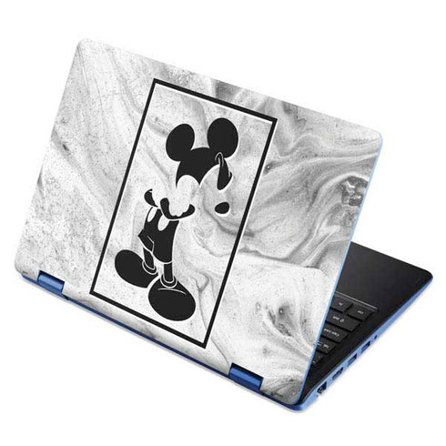 Disney Mickey Mouse Shape on Marble Aspire R11 11.6in Skin