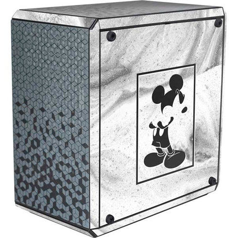 Disney Mickey Mouse Shape on Marble Cooler Master MasterBox Q300L Mini Tower Skin