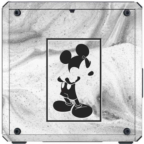 Disney Mickey Mouse Shape on Marble Cooler Master MasterBox Q300L Mini Tower Skin