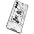 Disney Mickey Mouse Shape on Marble Galaxy A13 5G Clear Case