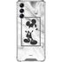 Disney Mickey Mouse Shape on Marble Galaxy A15 5G Clear Case