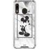 Disney Mickey Mouse Shape on Marble Galaxy A30 Clear Case