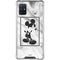 Disney Mickey Mouse Shape on Marble Galaxy A51 5G Clear Case