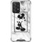 Disney Mickey Mouse Shape on Marble Galaxy A52 5G Clear Case