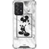 Disney Mickey Mouse Shape on Marble Galaxy A52 5G Clear Case