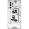 Disney Mickey Mouse Shape on Marble Galaxy A53 5G Clear Case