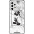 Disney Mickey Mouse Shape on Marble Galaxy A53 5G Clear Case