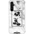 Disney Mickey Mouse Shape on Marble Galaxy A54 5G Clear Case