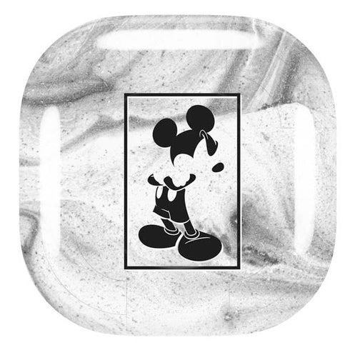 Disney Mickey Mouse Shape on Marble Galaxy Buds Pro Skin