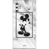 Disney Mickey Mouse Shape on Marble Galaxy Note 10 Plus Skin