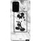 Disney Mickey Mouse Shape on Marble Galaxy Note20 5G Pro Case