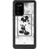 Disney Mickey Mouse Shape on Marble Galaxy Note20 5G Waterproof Case