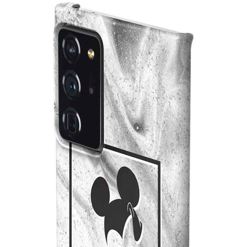Disney Mickey Mouse Shape on Marble Galaxy Note20 Ultra 5G Lite Case
