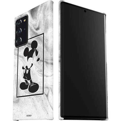 Disney Mickey Mouse Shape on Marble Galaxy Note20 Ultra 5G Lite Case