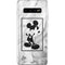 Disney Mickey Mouse Shape on Marble Galaxy S10 Plus Skin