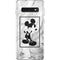 Disney Mickey Mouse Shape on Marble Galaxy S10 Skin