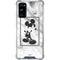 Disney Mickey Mouse Shape on Marble Galaxy S20 FE Clear Case
