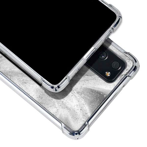 Disney Mickey Mouse Shape on Marble Galaxy S20 FE Clear Case