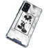 Disney Mickey Mouse Shape on Marble Galaxy S20 FE Clear Case