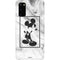 Disney Mickey Mouse Shape on Marble Galaxy S20 Lite Case