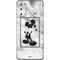 Disney Mickey Mouse Shape on Marble Galaxy S20 Skin